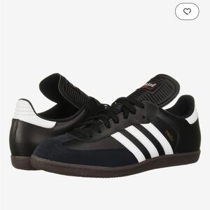 adidas Silver and Black Sneakers with Iconic Design